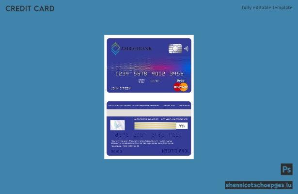 Beispielvorschau der Azerbaijan Amrahbank Mastercard